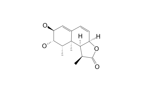 2-BETA,3-ALPHA-DIHYDROXYNARDOSINAN-1(10),8(9)-DIEN-11-BETA-METHYL-12,7-OLIDE