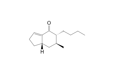 (-)-3-Butyl-4-methylbicylo[4.3.0]non-1(9)-en-2-one