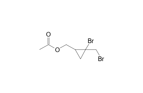 [2-bromanyl-2-(bromomethyl)cyclopropyl]methyl ethanoate