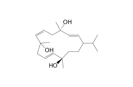 (4S,12R)-2,6,10-Cembatriene-4,8,12-triol