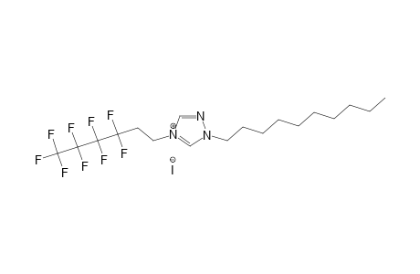 1-DECYL-4-(1H,1H,2H,2H-PERFLUOROHEXYL)-1,2,4-TRIAZOLIUM-IODIDE