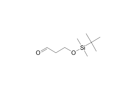 3-(tert-Butyldimethylsilyloxy)propanal