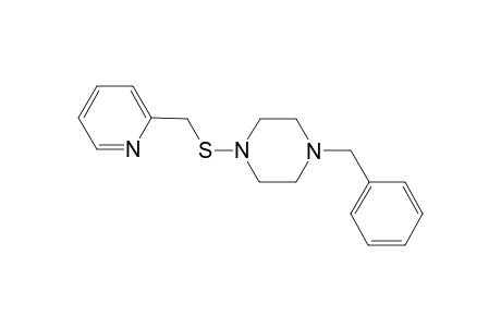 1-Benzyl-4-[(2'-pyridinyl)methylthio]piperazine