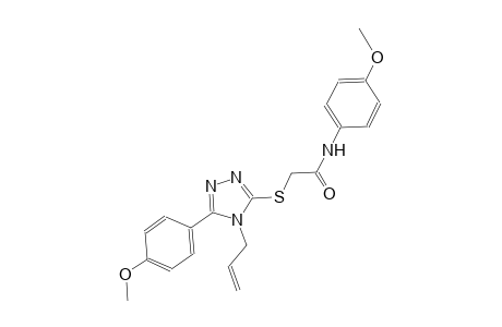 2-{[4-allyl-5-(4-methoxyphenyl)-4H-1,2,4-triazol-3-yl]sulfanyl}-N-(4-methoxyphenyl)acetamide