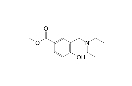 alpha-(diethylamino)-4-hydroxy-m-toluic acid, methyl ester