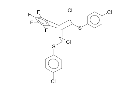 ENDO-2,ANTI-7-DICHLORO,EXO-3,SYN-8-DI(PARA-CHLOROPHENYL)THIO-5,6-TETRAFLUOROBICYCLO[2.2.2]OCTENE