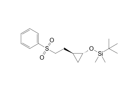 [(1R,2S)-2-(2-besylethyl)cyclopropoxy]-tert-butyl-dimethyl-silane