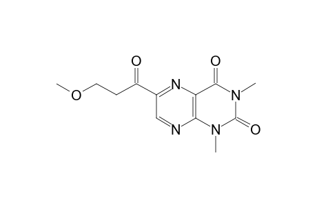 6-(BETA-METHOXYPROPIONYL)-1,3-DIMETHYL-LUMAZINE