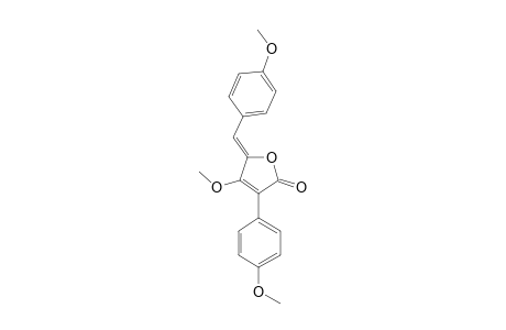 4-METHOXY-3-(4'-METHOXYPHENYL)-5-[(4''-METHOXYPHENYL)-METHYL]-FURAN-2(5H)-ONE