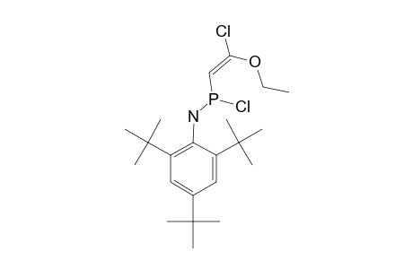 Z-1-ETHOXY-1-CHLOROETHEN-2-YLPHOSPHONOUS_ACID_2,4,6-TRI-TERT.-BUTYLANILIDE_CHLORIDE