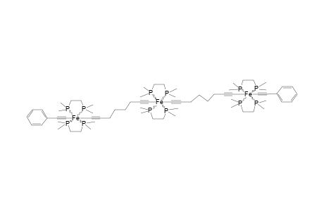 TRANS,TRANS,TRANS-[PH-C=C-FE-(DMPE)(2)-(MIU-C=C-(CH2)(4)-C=C)-FE-(DMPE)(2)-(MIU-C=C-(CH2)(4)-C=C)-FE-(DMPE)(2)-C=C-PH]