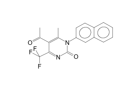 5-ACETYL-6-METHYL-4-TRIFLUOROMETHYL-1-(2-NAPHTHYL)-1H-PYRIMIDIN-2-ONE