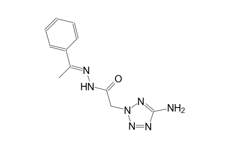 2-(5-amino-2H-tetraazol-2-yl)-N'-[(E)-1-phenylethylidene]acetohydrazide