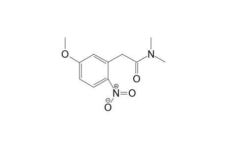 2-(5-Methoxy-2-nitrophenyl)-N,N-dimethylacetamide