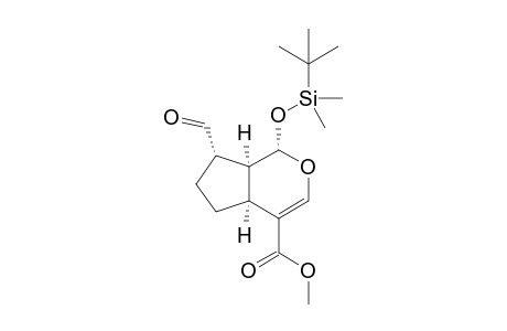 Methyl (1S,4aS,7S,7aS)-1-(t-butyldimethylsilyloxy)-7-formyl-1,4a,5,6,7,7a-hexahydrocyclopenta[c]pyran-4-carboxylate