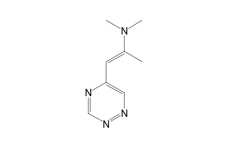 5-[2-(DIMETHYLAMINO)PROPENYL]-as-TRIAZINE