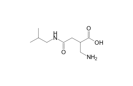 DL-2-(AMINOMETHYL)-N-ISOBUTYLSUCCINAMIC ACID