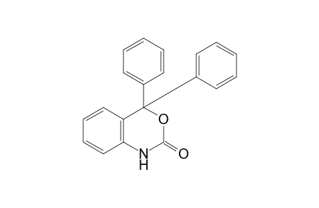 1,4-dihydro-4,4-diphenyl-2H-3,1-benzoxazin-2-one