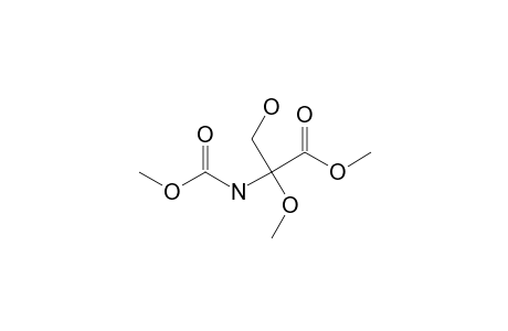 beta-HYDROXY-ALLPHA-METHOXY-ALANINATE