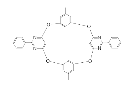 4,6,16,18-TETRAAZA-11,23-DIMETHYL-5,17-DIPHENYL-2,8,14,20-TETRAOXACALIX-[4]-ARENE