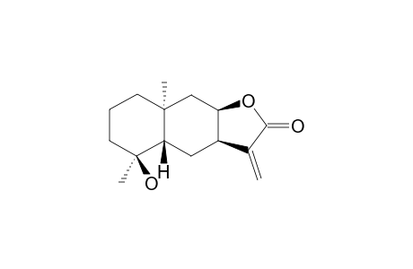 4-BETA-HYDROXY-4,10-ALPHA-DIMETHYL-7-ALPHA-H,8-ALPHA-H-EUDESMAN-11-ENE-8,12-OLIDE