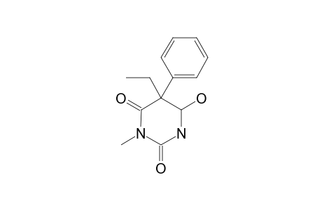 5-ETHYL-4-HYDROXY-1-METHYL-5-PHENYL-2,6-(1H,3H,5H)-PYRIMIDINEDIONE