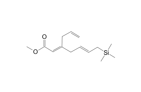 (2E,5E)-Methyl 3-allyl-7-(trimethylsilyl)hepta-2,5-dienoate