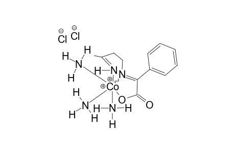 (6-IMINO-2-PHENYL-3-AZAHEPT-2-ENOATO-N,N',O)-TRIAMINE-COBALT(III)-CHLORIDE