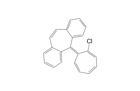 5-(1-Chloro-cyclohepta-1,3,5-trien-7-ylidene)-5H-dibenzo-[A,D]-cyclohept-10-ene