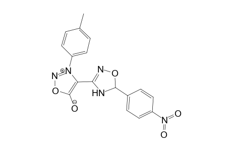 3-(p-Methylphenyl)-4-[5-(4-nitrophenyl)-.delta.(2)-1,2,4-oxadiazolin-3-yl]sydnone