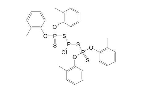 BIS-[BIS-(ORTHO-TOLYLOXY)-PHOSPHOROTHIOYLTHIO]-PHOSPHORUS-(III)-CHLORIDE