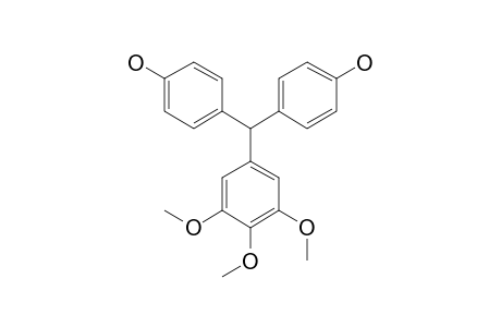 4,4'-DIHYDROXY-3'',4'',5''-TRIMETHOXYTRIPHENYLMETHANE