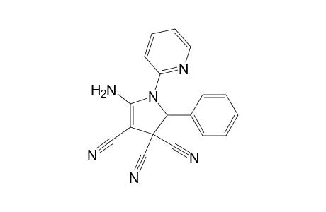 5-Amino-2-phenyl-1-(2-pyridinyl)-1,2-dihydro-3H-pyrrole-3,3,4-tricarbonitrile