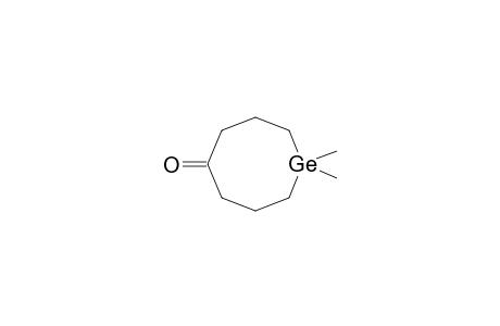 1,1-DIMETHYL-1-GERMACYCLOOCTAN-5-ONE