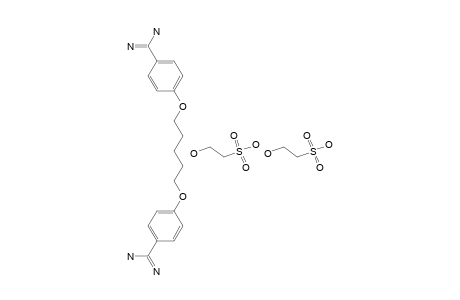 Pentamidine isethionate salt