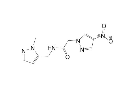 N-[(1-methyl-1H-pyrazol-5-yl)methyl]-2-(4-nitro-1H-pyrazol-1-yl)acetamide