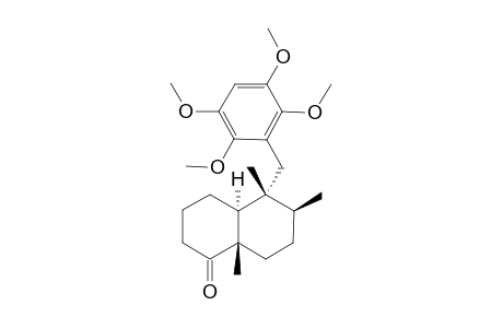 (1R,2S,4AS)-TRANS-DECAHYDRO-1-ALPHA-[(2,3,5,6-TETRAMETHOXYPHENYL)-METHYL]-1-BETA,2-BETA,4A-BETA-TRIMETHYL-NAPHTHALEN-5-ONE