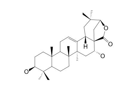 ACACIC-ACID-LACTONE;ACACIC-ACID-LACTONE-3-O-ALPHA-L-ARABINOPYRANOSYL-(1->2)-ALPHA-L-ARABINOPYRANOSYL-(1->6)-[BETA-D-GLUCOPYRANOSYL-(1->2)]-BETA-D-G