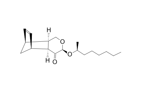 (3S,4AS,5R,8S,8AR)-3-[(R)-2'-OCTYLOXY]-4A,5,8,8A-TETRAHYDRO-5,8-METHANO-1H-2-BENZOPYRAN-4(3H)-ONE;BETA-ENDO-ADDUCT