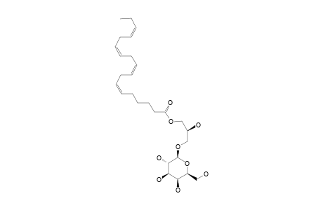 CAPSOFULVESIN-C;(2S)-1-O-(6Z,9Z,12Z,15Z-OCTADECATETRAENOYL)-3-O-BETA-D-GALACTOPYRANOSYL-GLYCEROL