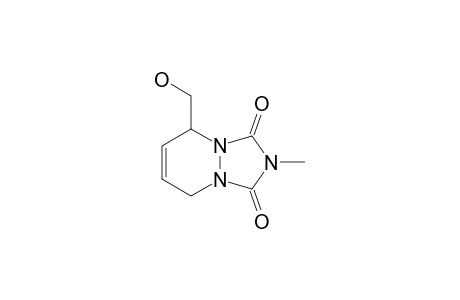 (+/-)-2-HYDROXYMETHYL-8-METHYL-1,6,8-TRIAZABICYCLO-[4.3.0]-NON-3-ENE-7,9-DIONE