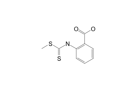 2-[(METHYLTHIO)-THIOCARBONYLAMINO]-BENZOIC-ACID