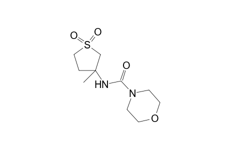 N-(3-methyl-1,1-dioxidotetrahydro-3-thienyl)-4-morpholinecarboxamide