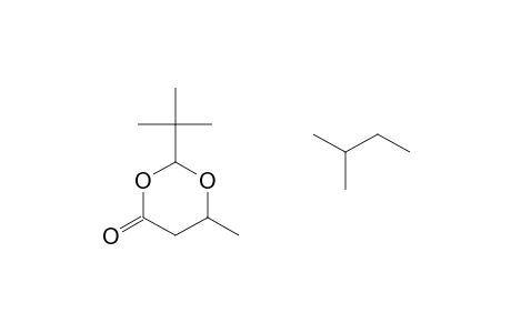 2-tert-BUTYL-6-METHYL-5-(3-METHYLBUTYL)[1,3]DIOXAN-4-ONE