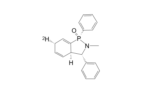 (1SR,3SR,4RS,7RS)-2,3,4,7-TETRAHYDRO-N-METHYL-7-DEUTERIO-3-PHENYLBENZO-[D]-2-AZA-1-LAMBDA(5)-PHOSPHOLE-1-OXIDE