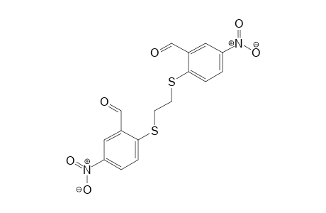 Benzaldehyde, 2,2'-[1,2-ethanediylbis(thio)]bis[5-nitro-