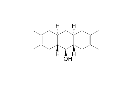 9-Anthracenol, 1,4,4a,5,8,8a,9,9a,10,10a-decahydro-2,3,6,7-tetramethyl-, (4a.alpha.,8a.beta.,9.beta.,9a.beta.,10a.alpha.)-