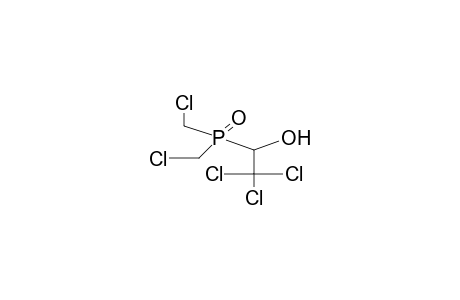 di(chloromethyl)(1-hydroxy-2,2,2-trichloroethyl)phosphine oxide