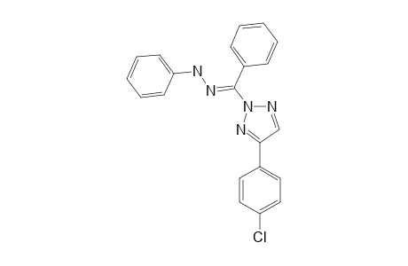 2-BENZOYL-(4-[P-CHLOROPHENYL]-2H-1,2,3-TRIAZOLE)-PHENYLHYDRAZINE