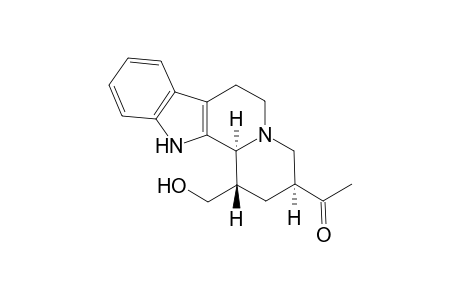 1-[(1S,3S,12bS)-1-(hydroxymethyl)-1,2,3,4,6,7,12,12b-octahydroindolo[2,3-a]quinolizin-3-yl]ethanone